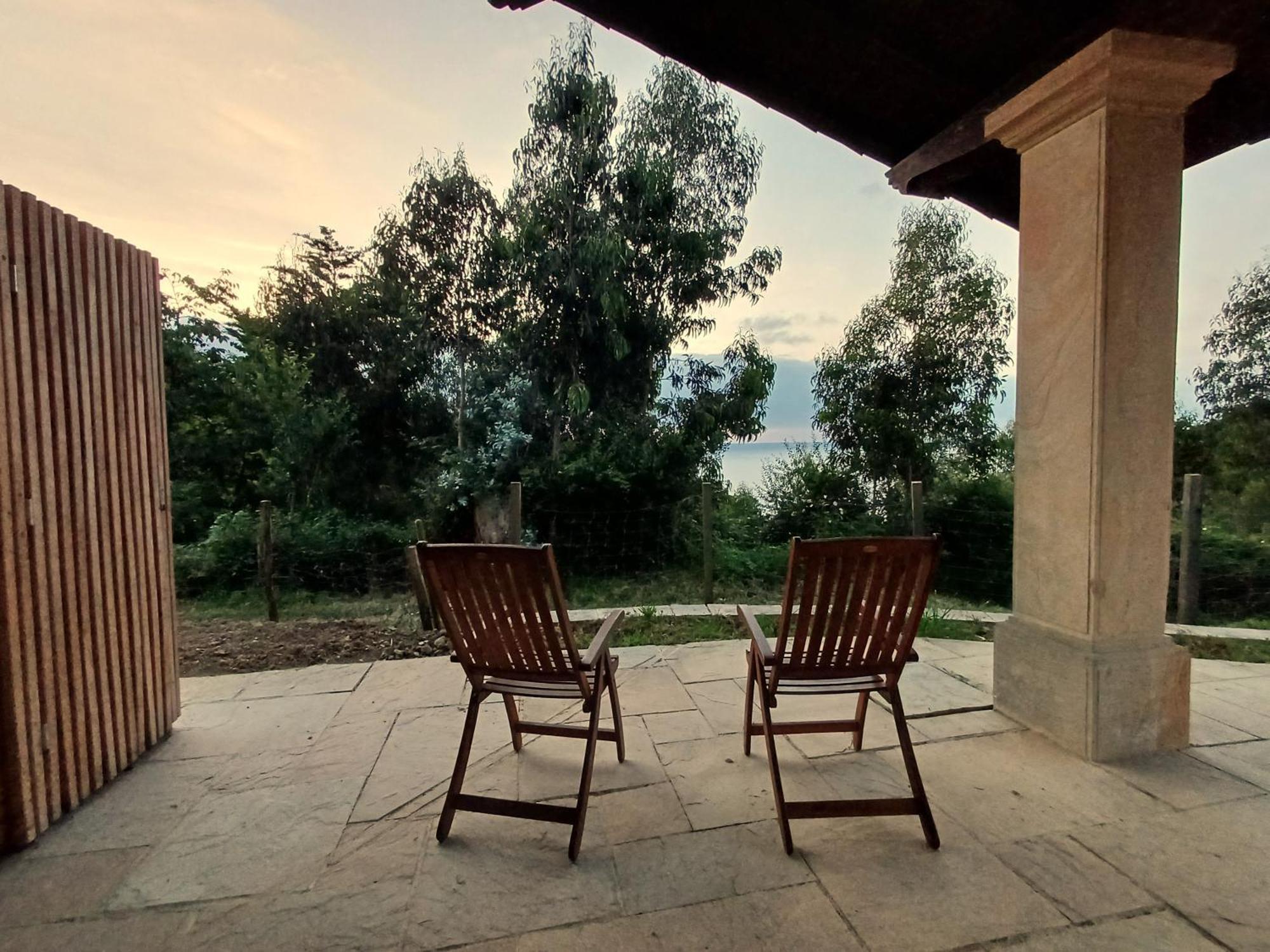 Amplio Apartamento Con Jardin En Villa Haritza Con Vistas Al Mar Ea Exteriér fotografie