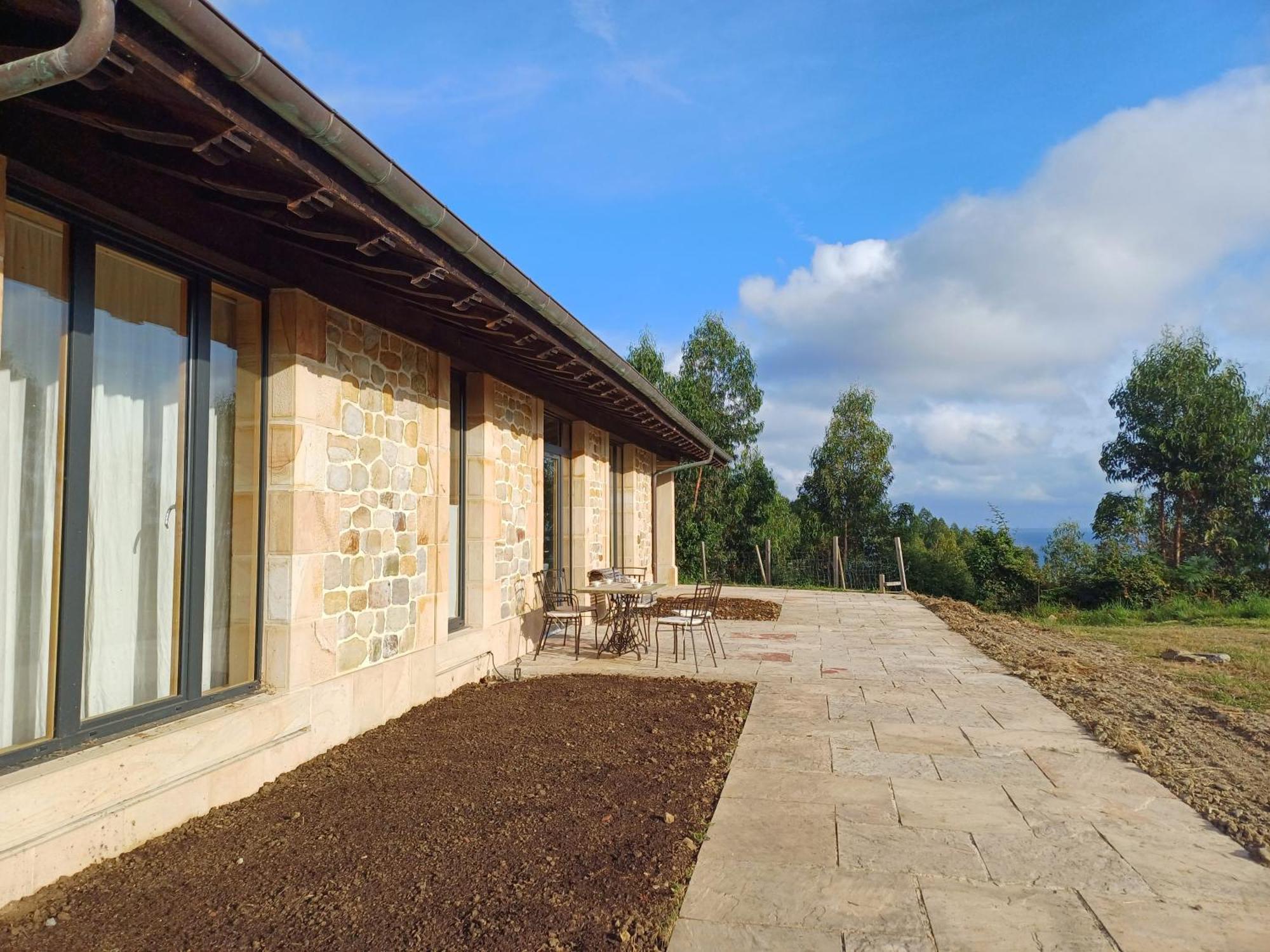 Amplio Apartamento Con Jardin En Villa Haritza Con Vistas Al Mar Ea Exteriér fotografie