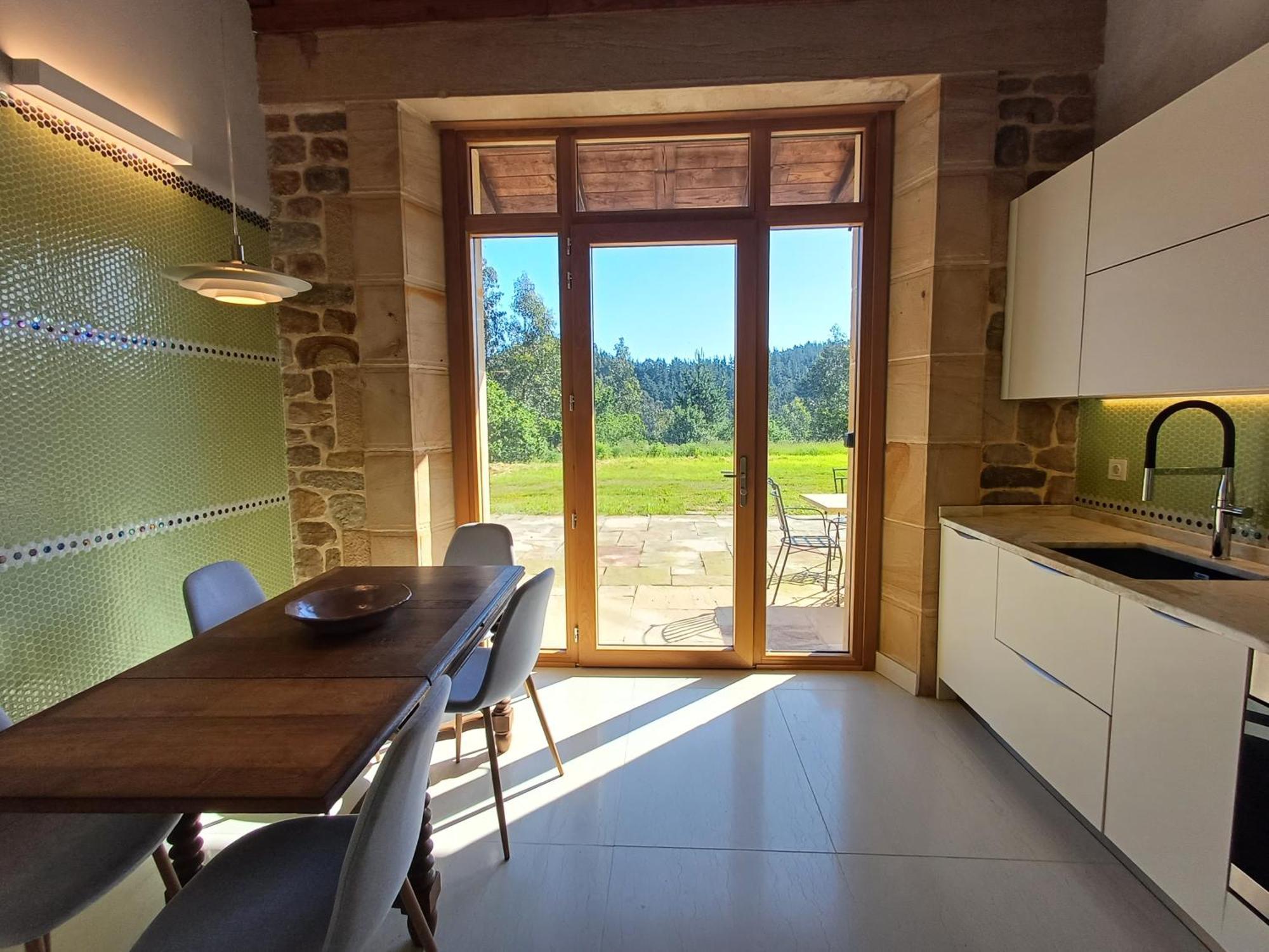 Amplio Apartamento Con Jardin En Villa Haritza Con Vistas Al Mar Ea Exteriér fotografie